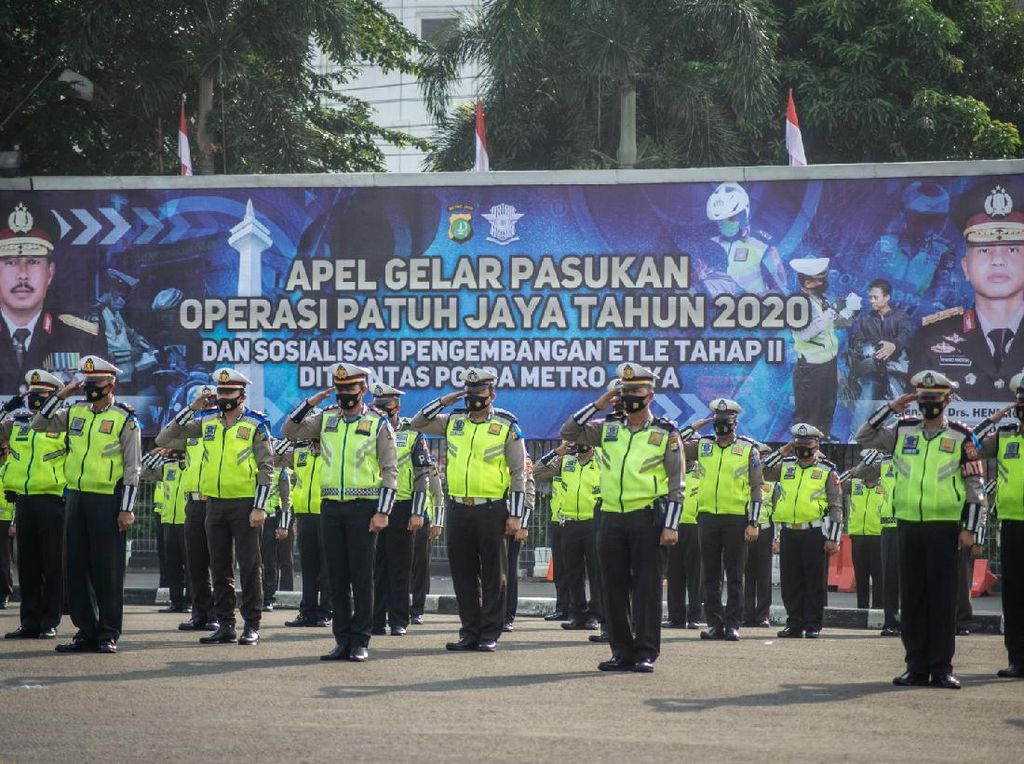 1.763 Pelanggar Ditilang di Hari Pertama Operasi Patuh di Jakarta