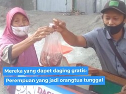 Cerita Bang Heri, Penjual Daging yang Berbagi Daging Gratis Untuk Dhuafa