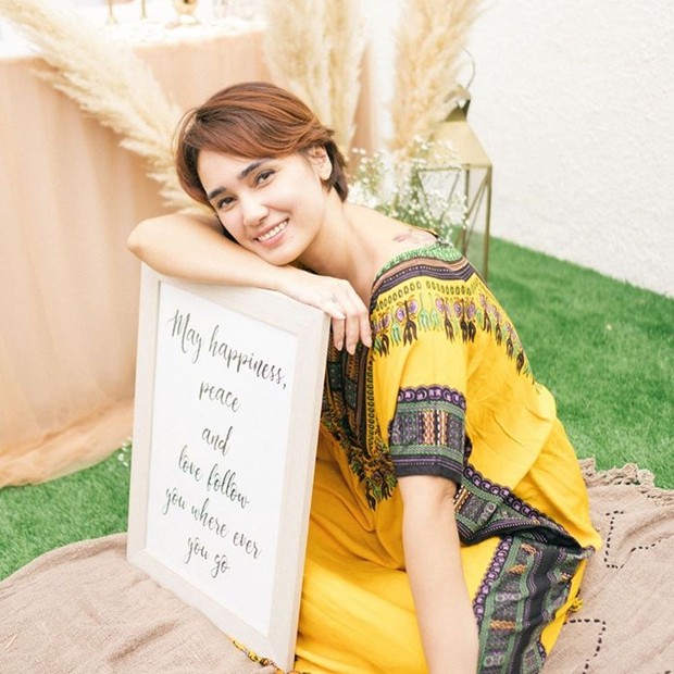 Feby Febiola/instagram.com/febyfebiola_/ Feby Febiola dengan rambut cepak