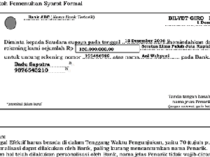 Perbedaan Cek dan Bilyet Giro, Ini Pengertian Beserta Syaratnya Perbedaan Cek dan Bilyet Giro, Ini Pengertian Beserta Syaratnya