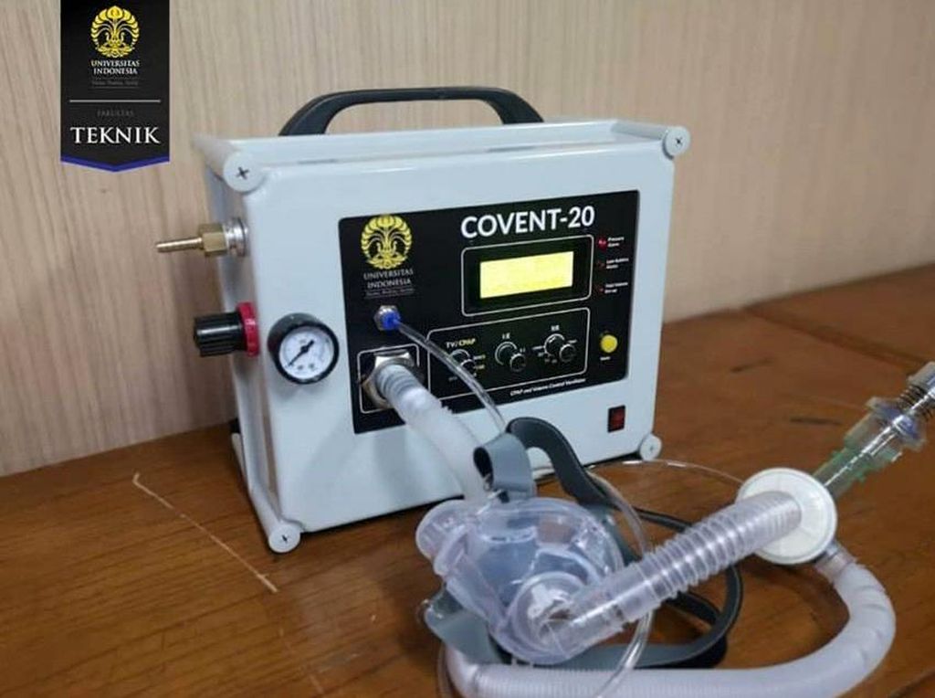 Begini Penampakan Ventilator COVENT-20 Buatan FT UI Begini Penampakan Ventilator COVENT-20 Buatan FT UI