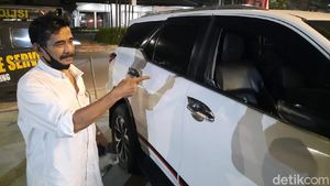 Penampakan Mobil Milik Pengusaha Zen Zanuar yang Dibobol di Kemang