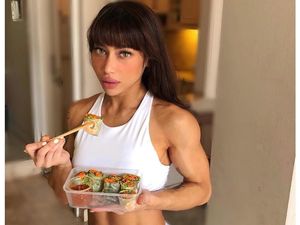 Monica Sinatra, Binaragawati Cantik Indonesia yang Rutin Makan Sehat