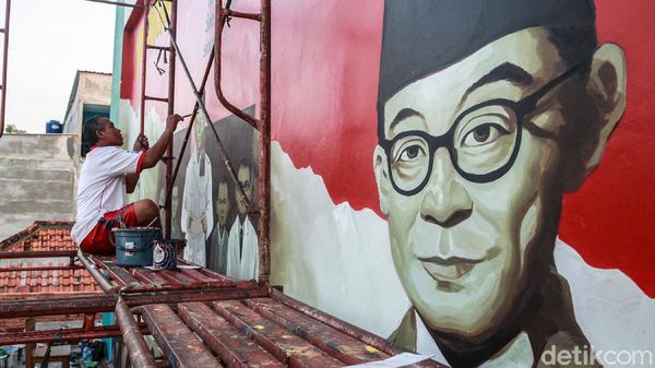 Mural Kebangsaan Mejeng Jelang Hari Kemerdekaan
