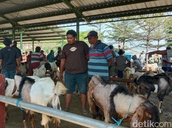 Duh, Banyak Pedagang di Pasar Gulang Kudus Tak Pakai Masker