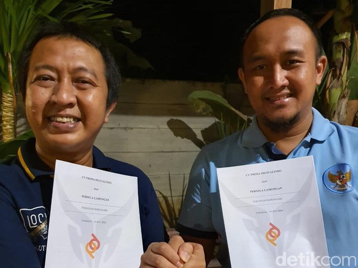 Persela Lamongan menjalin kerja sama dengan Adhoc