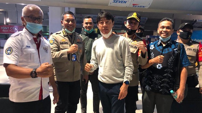 Pelatih timnas Indonesia, Shin Tae-yong, tiba di Indonesia pada Rabu, (22/7/2020) malam WIB