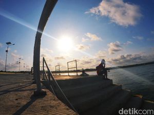 Terkini, Progres Pembangunan Pelabuhan Bojongsalawe Pangandaran