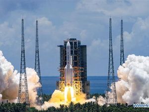 Video China Luncurkan Misi Tak Berawak ke Mars