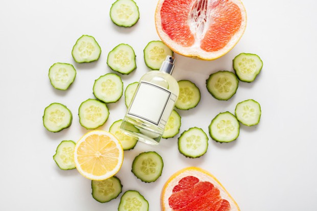 Koleksi foto aroma parfum citrus yang menyegarkan.