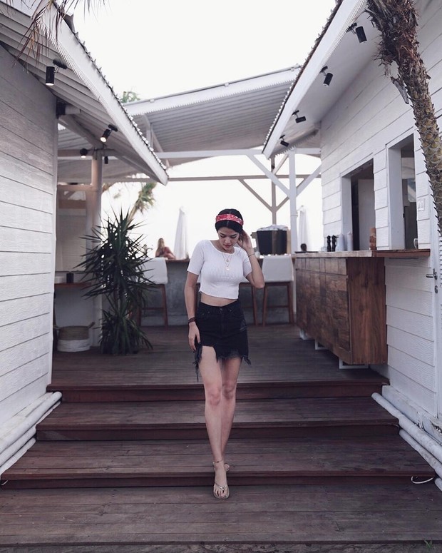 Susan Sameh ketika di Bali