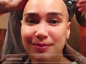 Feby Febiola dan Franky Sihombing Kini Kompak Botak Feby Febiola dan Franky Sihombing Kini Kompak Botak