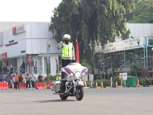 Kenalin Iptu Martha, Polwan Istri Wakil Wali Kota yang Jago Atraksi Moge