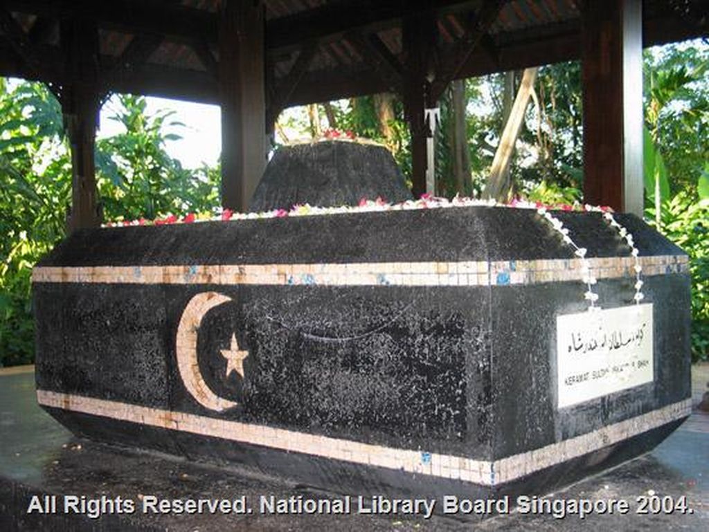Potret Makam Raja Singapura Terakhir