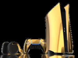 PS5 Berlapis Emas untuk Gamer Kelas Sultan