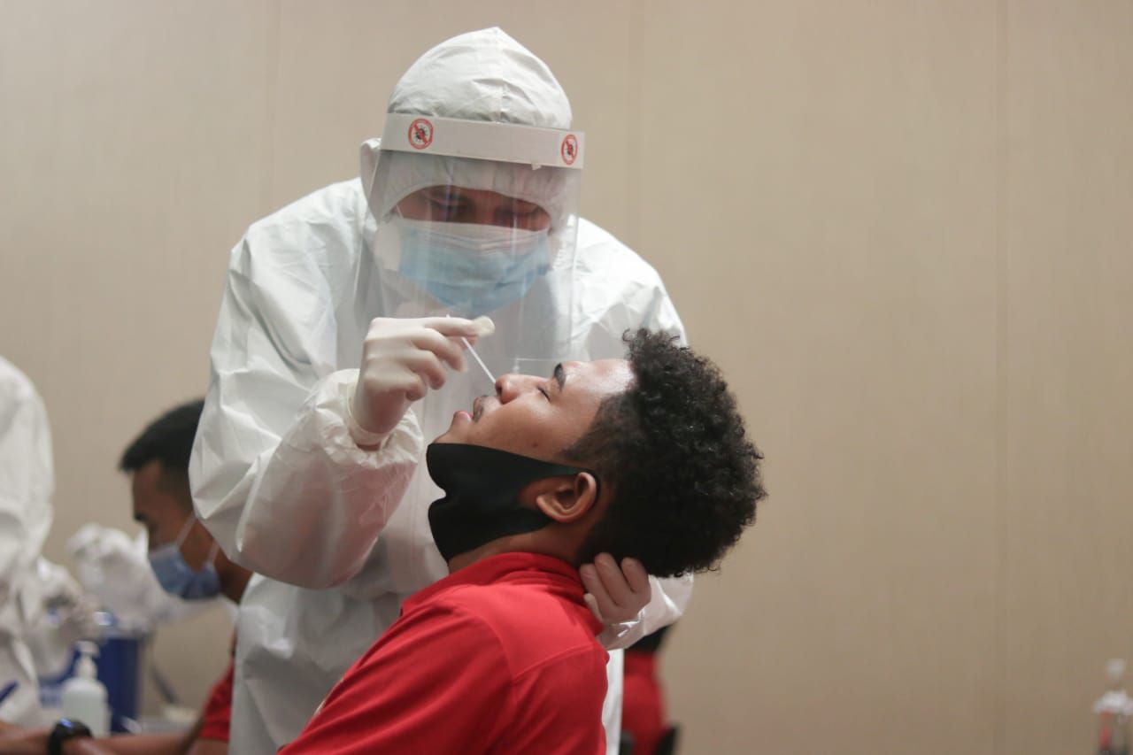 Swab Test Timnas