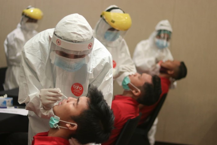 Swab Test Timnas