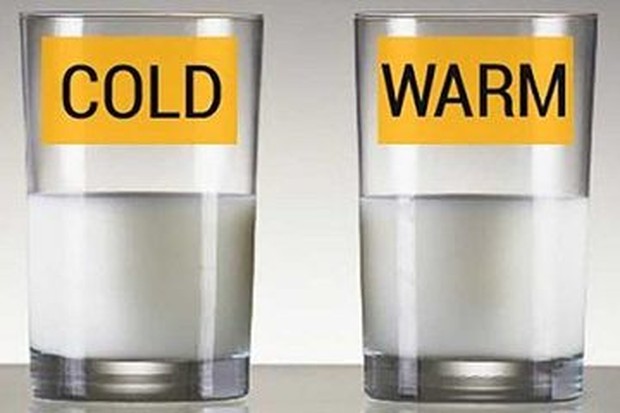 Air hangat atau dingin