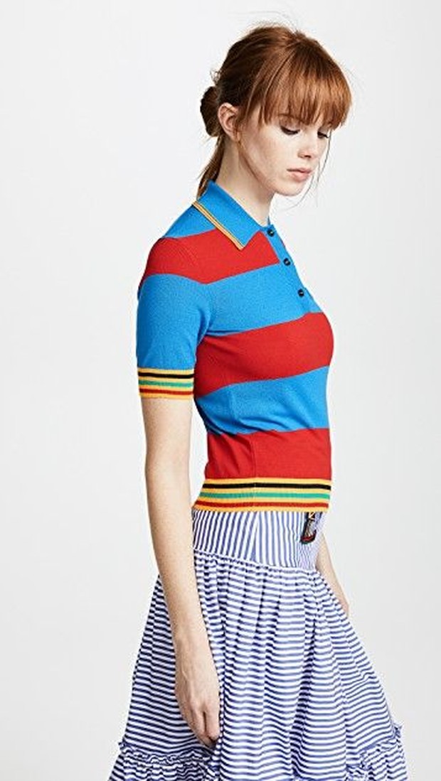 Polo/pinterest.com/shopbop Wanita bisa memilih kaus Polo dengan berbagai tampilan yang diinginkan.