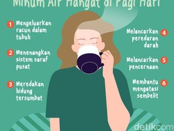 Biasakan Minum Air Hangat di Pagi Hari, Ini 6 Manfaatnya