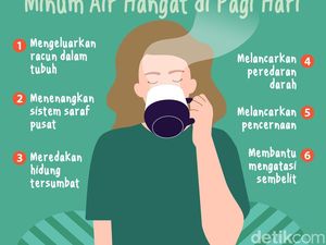 Biasakan Minum Air Hangat di Pagi Hari, Ini 6 Manfaatnya Biasakan Minum Air Hangat di Pagi Hari, Ini 6 Manfaatnya