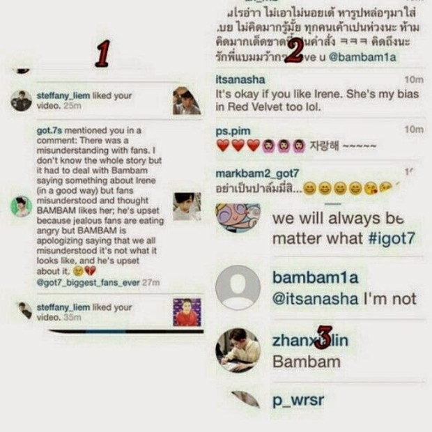 Klarifikasi Bambam/ Foto: Koreaboo
