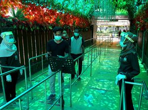 Dibuka Senin, Kebun Binatang Surabaya Lakukan Simulasi Protokol Kesehatan