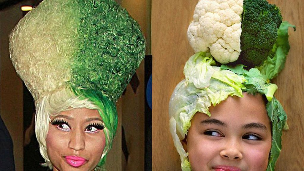 Kreatif! Model Cilik Ini Tirukan Penampilan Selebriti Pakai Bahan Makanan Kreatif! Model Cilik Ini Tirukan Penampilan Selebriti Pakai Bahan Makanan