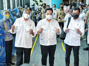 Momen 3 Menteri Resmikan Tiket Online Ferizy Ferry
