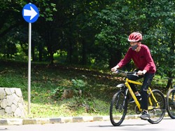 Video Jokowi Sepedaan Setelah Hasil Swabnya Negatif