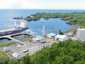 Kemenhub Lepas Pelayaran Perdana Tol Laut di Pelabuhan Galela