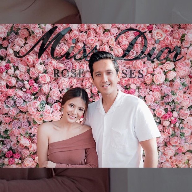 Saat mereka menghadiri acara yang diselenggarakan Dior