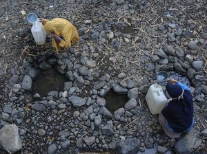 Warga Desa Kelawis NTB Kesulitan Air Bersih