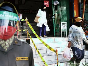 Potret Penerapan Protokol Kesehatan di Pasar Rawamangun