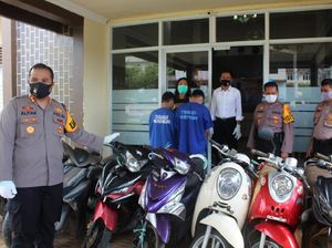 2 Maling Motor di Palopo Sulsel Ditangkap, 11 Motor Diamankan
