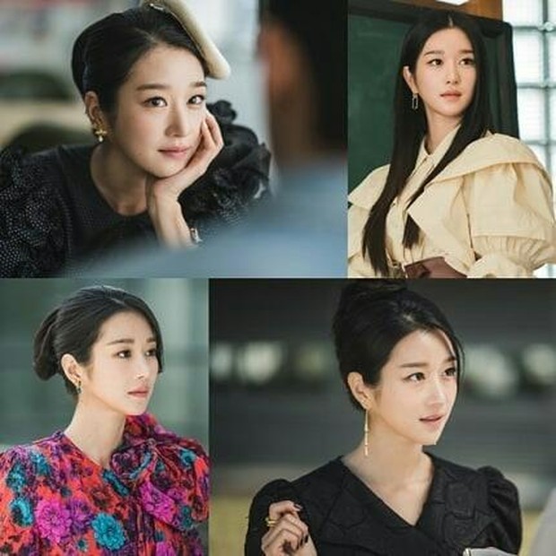 Ko Mun Yeong/Instagram.com/seoyejinews Outfitnya digambarkan untuk mekanisme pertahanan dirinya agar terlihat kuat.