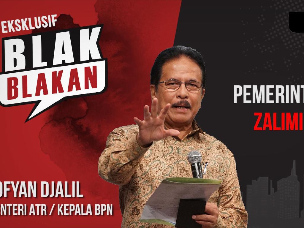 Blak-blakan Menteri Agraria Soal Sertifikasi hingga Bank Tanah Negara Blak-blakan Menteri Agraria Soal Sertifikasi hingga Bank Tanah Negara