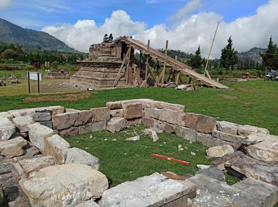 Candi Setiaki Dipugar Usai Ambles Gegara Tanah Labil