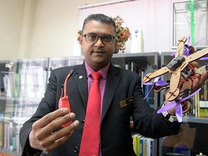 Keren! Drone Ramah Lingkungan Ini Terbuat Dari Daun Nanas