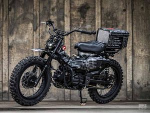 Gahar! Modifikasi Honda CT125 Pakai Knalpot ala Senjata Militer Gahar! Modifikasi Honda CT125 Pakai Knalpot ala Senjata Militer