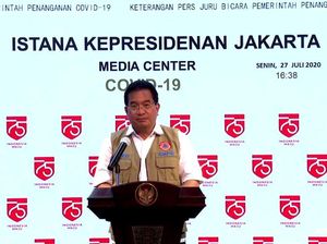 Pemerintah soal Corona di RI Tembus 100 Ribu: Kita Masih Krisis, Waspada