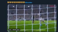 Akun Twitter PES ikut mengucapkan selamat sembari pasang tagar Stron9er. (Foto: internet/Twitter)