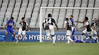 Gol-gol Juventus dicetak oleh Cristiano Ronaldo dan Federico Bernardeschi.