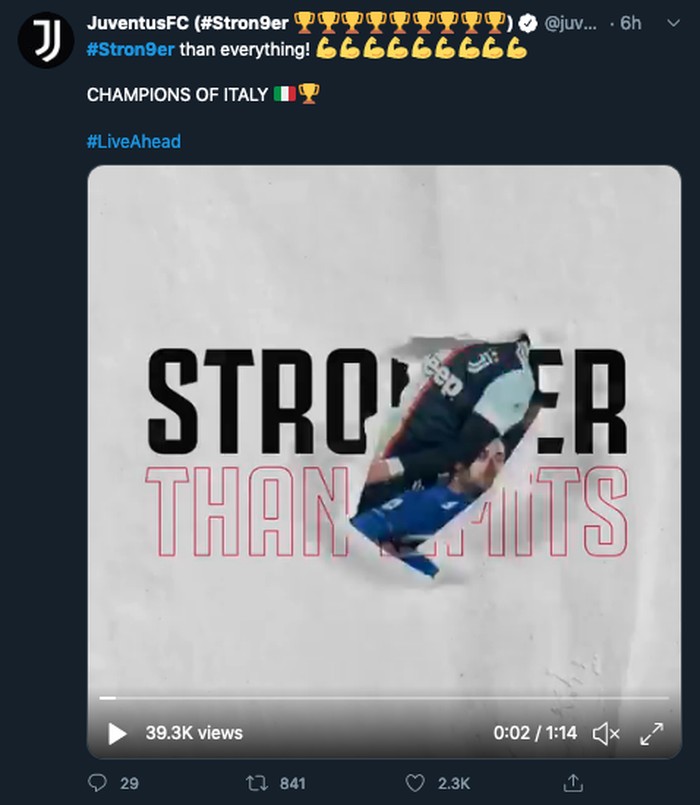 Juventus juara
