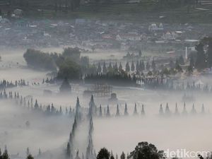 Tak Muncul Embun Es Meski Suhu di Dieng Dingin Hari Ini, Mengapa? Tak Muncul Embun Es Meski Suhu di Dieng Dingin Hari Ini, Mengapa?