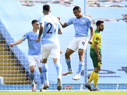 Man City vs Norwich: The Citizens Pesta 5 Gol