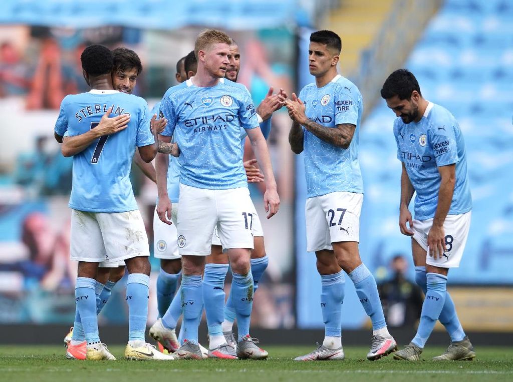 Tembus 100 Gol Lagi, City Bikin Rekor Tembus 100 Gol Lagi, City Bikin Rekor