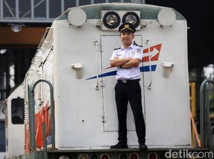 Melihat Proses Kerja Masinis di Tengah Pandemi