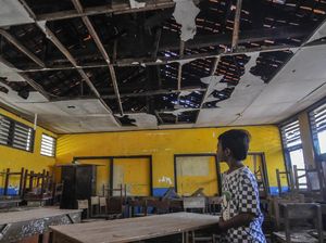 Waduh, Bangunan Sekolah di Bekasi Rusak Sejak 7 Bulan Lalu