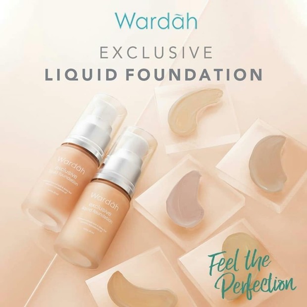 Wardah Exclusive Liquid Foundation/instagram.com/joenacosmetics/ Foundation Lokal Terbaik untuk Kulit Sawo Matang